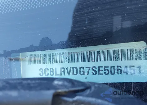 2025 Ram Promaster 2500 Tradesman High Roof 159 Wb W/Pass Seat из США, поврежденный, VIN 3C6LRVDG7SE506451